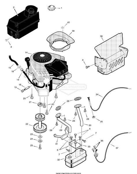 5 Hp Murray Engine Parts