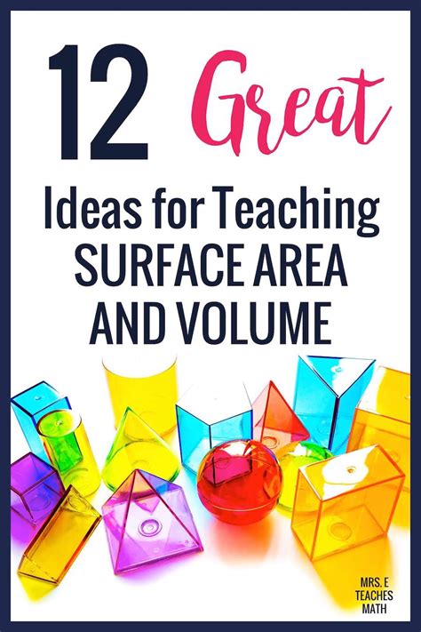 5 Ideas For Teaching Surface Area Maneuvering The Surface Area 7th Grade - Surface Area 7th Grade