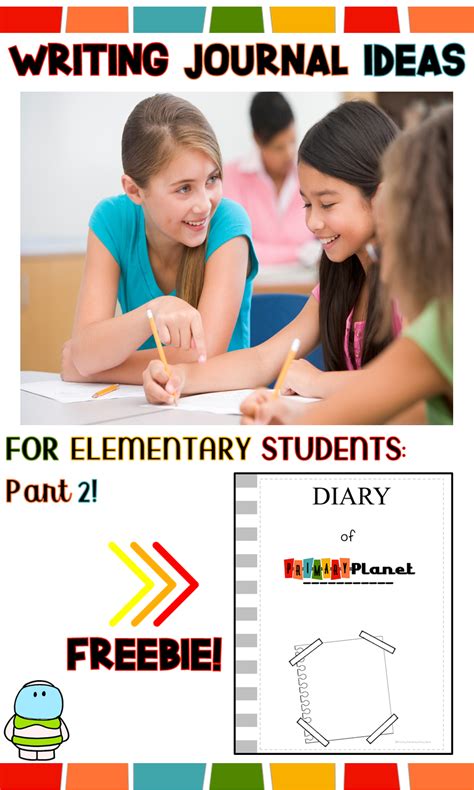 5 Journal Ideas For Elementary Students Primary Planet Writing Journals For Elementary Students - Writing Journals For Elementary Students