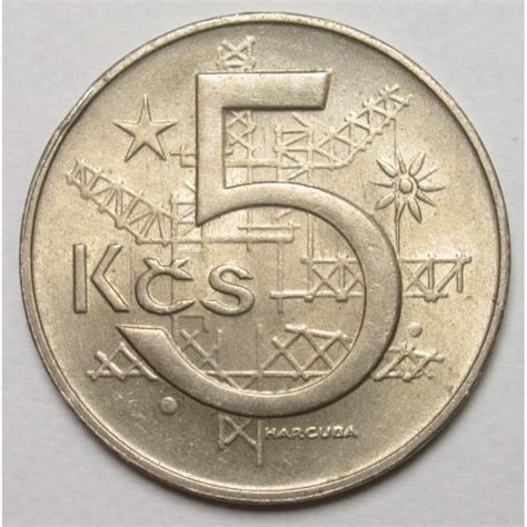 5 korun 1968 value