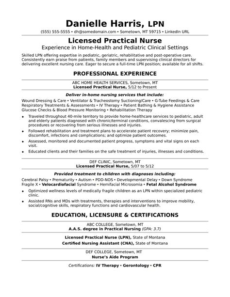5 Lpn Resume Examples Amp Guide For 2023 Lpn Skills List Resume - Lpn Skills List Resume
