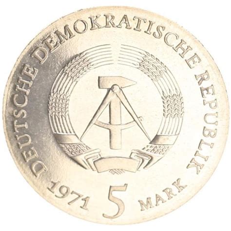 5 mark münze ddr