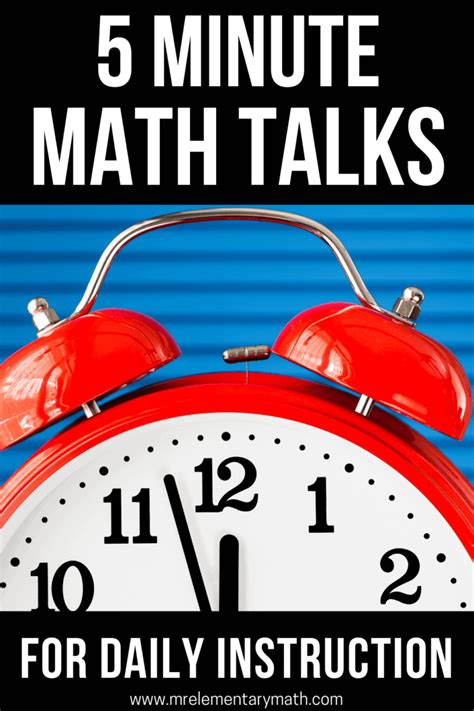 5 Minute Math Talk Routines For Daily Instruction Math Talk Cards - Math Talk Cards