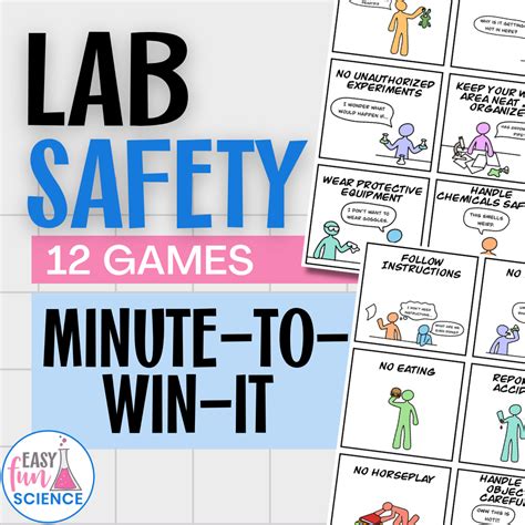 5 minute safety games