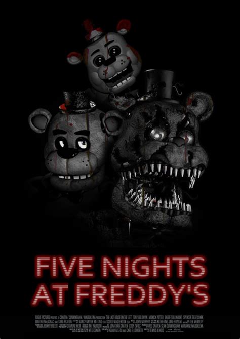 5 nights at freddy's movie full. Five Nights at Freddy's: Directed by Emma Tammi. With Josh Hutcherson, Piper Rubio, Elizabeth Lail, Matthew Lillard. A troubled security guard begins working at … 