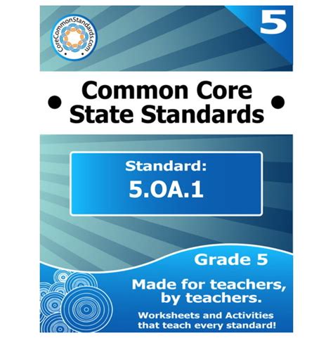 5 Oa 1 Fifth Grade Common Core Bundle 5th Grade Oa1 Worksheet - 5th Grade Oa1 Worksheet