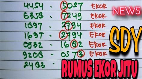 5 oktober 2023 hari apa. Rumus cari ekor togel.