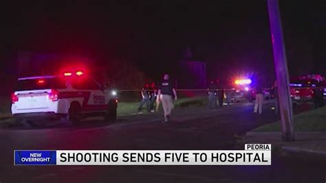 5 people shot, 2 in critical condition, in Peoria