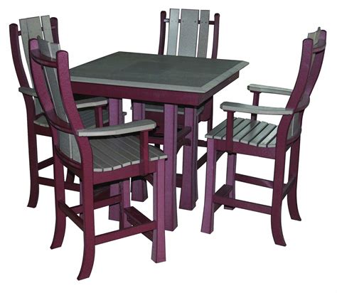 5 piece madison pub table set.  The small scale of Madison will fit adeptl...