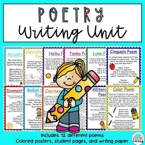 5 Poetry Activities For Students In Grades 3 Poetry For 3rd Grade Students - Poetry For 3rd Grade Students