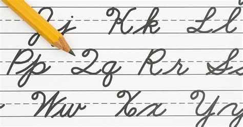 5 Reasons Cursive Writing Should Be Taught In Cursive Writing In School - Cursive Writing In School