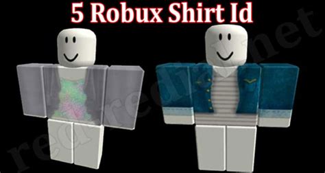 5 robux shirt code. A searchable list of all Roblox catalog item IDs from the Shirts category. Item codes up to date as of October 2023. 