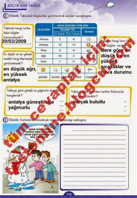 5 sınıf türkçe kitabının cevapları meb yayınları