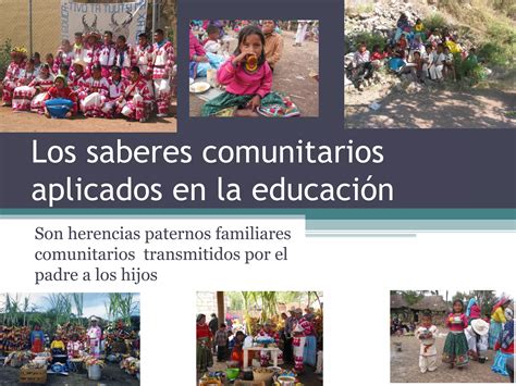 5 Saberes Comunitarios