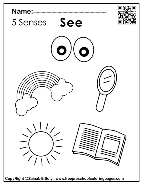 5 Senses Colouring Page Colouring Worksheets Twinkl 5 Senses Coloring Sheet - 5 Senses Coloring Sheet