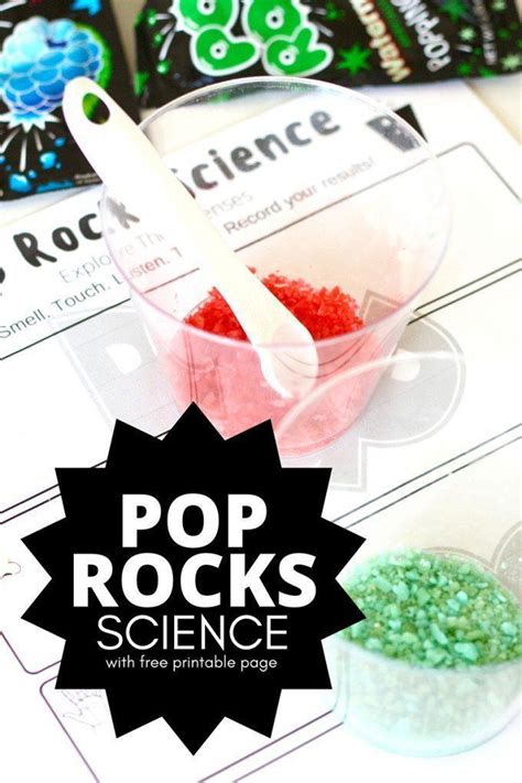 5 Senses Pop Rocks Experiment Little Bins For 5 Senses Science Experiments - 5 Senses Science Experiments