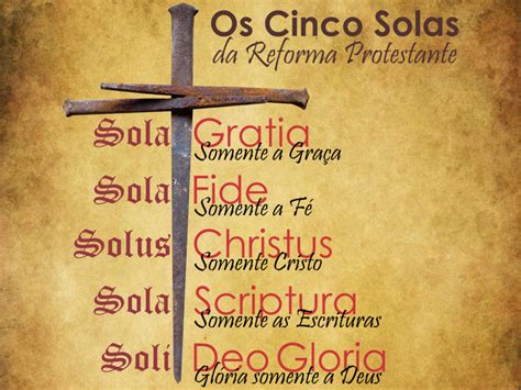 5 Solas Da Reforma
