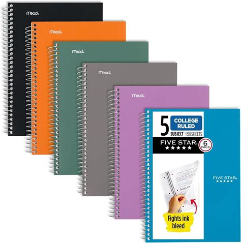 5 Star Notebooks