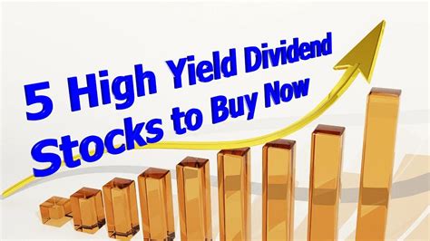 5 Best Dividend Stocks to Buy Now. By Neil Ro