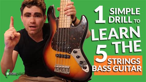 5 String Bass Guitar Lessons For Beginners Teach Yourself How To Play Bass Audio Available Progressive