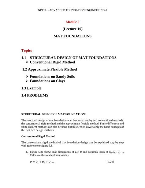5 Structural Arrangement Nptel