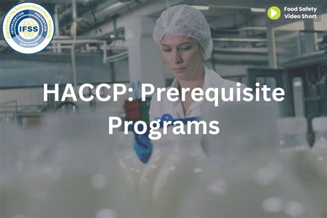 5 Support Programs For Haccp Based System