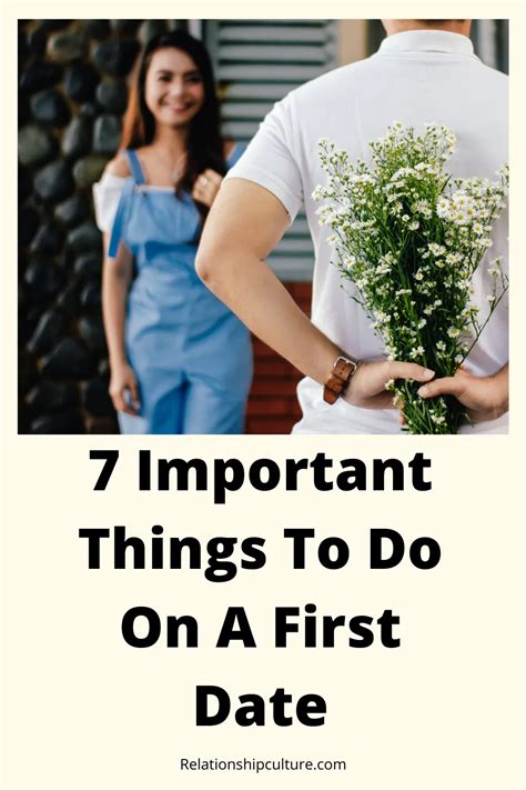 5 things to do on a first date