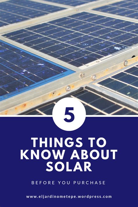 5 things to know about investing in solar panels for home or