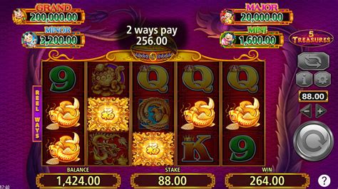 5 treasures slot machine free butg