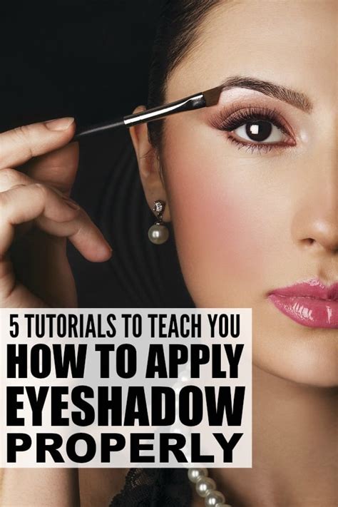 5 tutorials to teach you how to apply eyeshadow properly