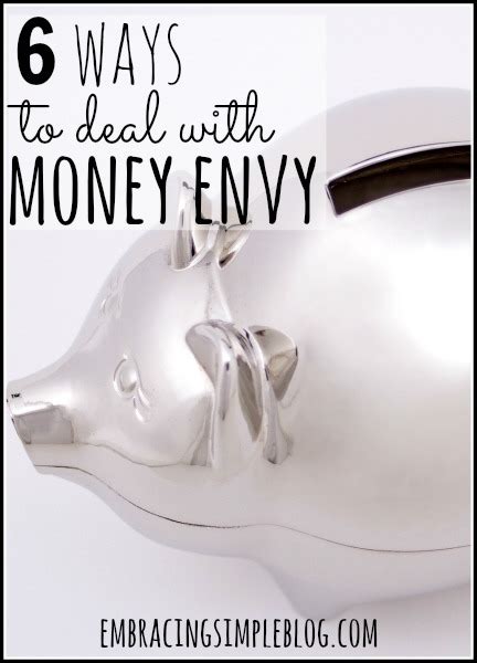 5 ways to deal with money envy