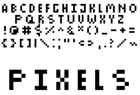 5 x 3 pixel font