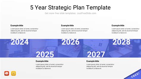 5 Year Plan Ppt