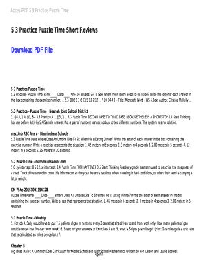 Download 5 3 Practice Puzzle Time 