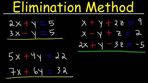 Download 5 3 Solving Systems Of Linear Equations By Elimination 
