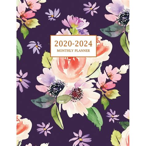 Full Download 5 Year Planner 20202024 Flower Watecolor Cover  60 Months Calendar  Five Year Planner With Holidays Appointment Calendar Agenda Schedule Organizer  Five Year Planner 5 Year Monthly Planner By Tim Star Beautiful