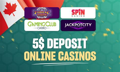5 deposit online casino canada