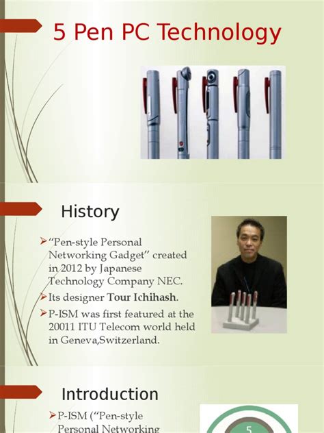 Download 5 Pen Pc Technology Documentation 