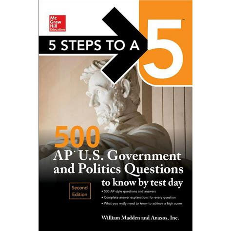 Read Online 5 Steps To A 5 500 Ap U S Government And Politics Questions To Know By Test Day 