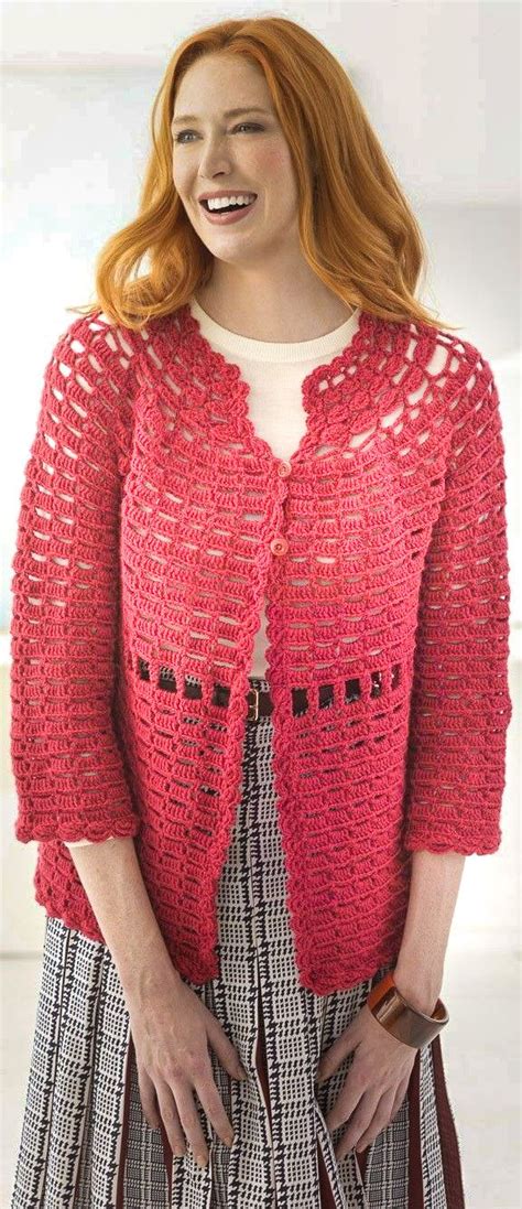 50+ Best Feminine Crochet Cardigan Patterns - Pattern …