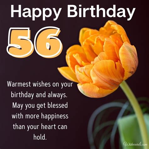 50+ Best Happy 56th Birthday Quotes & Wishes of 2024