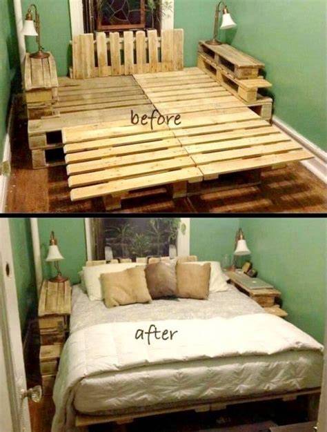 50+ DIY Pallet Bed Frame Ideas EASY & AFFORDABLE - raincitystudios.com