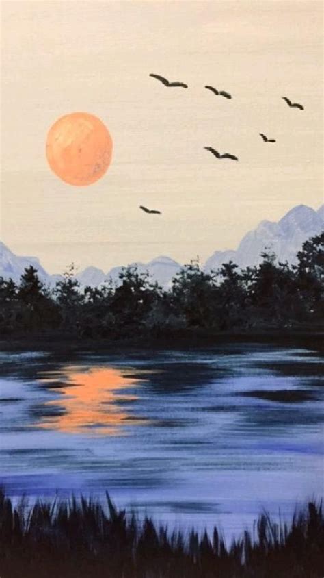 50+ Easy-Peasy Landscape Painting Ideas For Beginners - muktibox.com