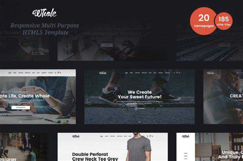 50+ Free Responsive HTML5 Website Templates