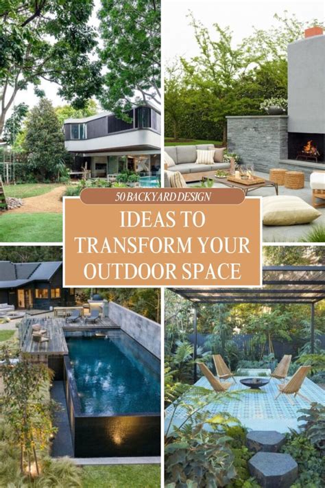 50 Backyard Design Ideas to Transform Your Outdoor Space - wintechmobiles.com