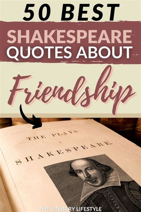 50 Best Quotes by Shakespeare on Friendship - The Literary …