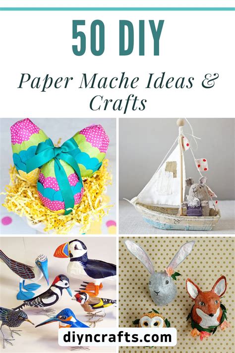 50 DIY Paper Mache Ideas and Crafts - muktibox.com