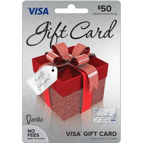 50 Dollar Visa Gift Card