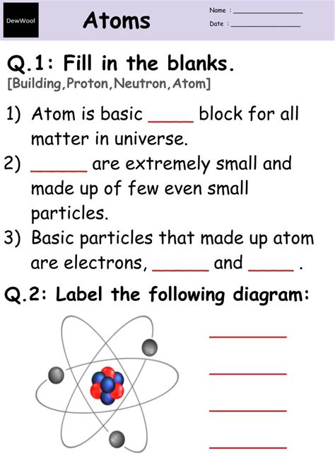 50 Essential History of Atom Worksheet Tips Ultimate Guide 2023