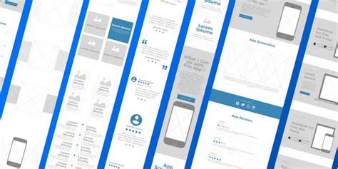 50 Free Wireframe Templates For Mobile Web And Ux Design